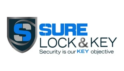 Sure Lock Key Logo