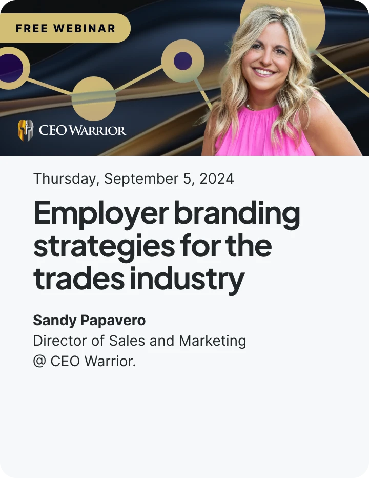 Employer branding strategies for the trades industry