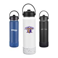 27 Oz. Vacuum Bottle with Silicone Bottom