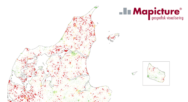 Mapicture laver ruteberegninger med åbne data: Se hvor langt der er til nærmeste minkfarm