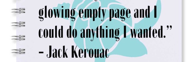 Jack Kerouac empty page quote