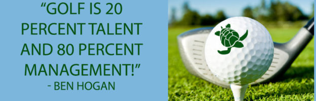 Ben Hogan 80/20 Golf Quote