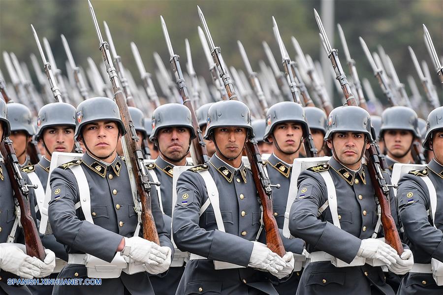 CHILE-SANTIAGO-DIA DE LAS GLORIAS DEL EJERCITO