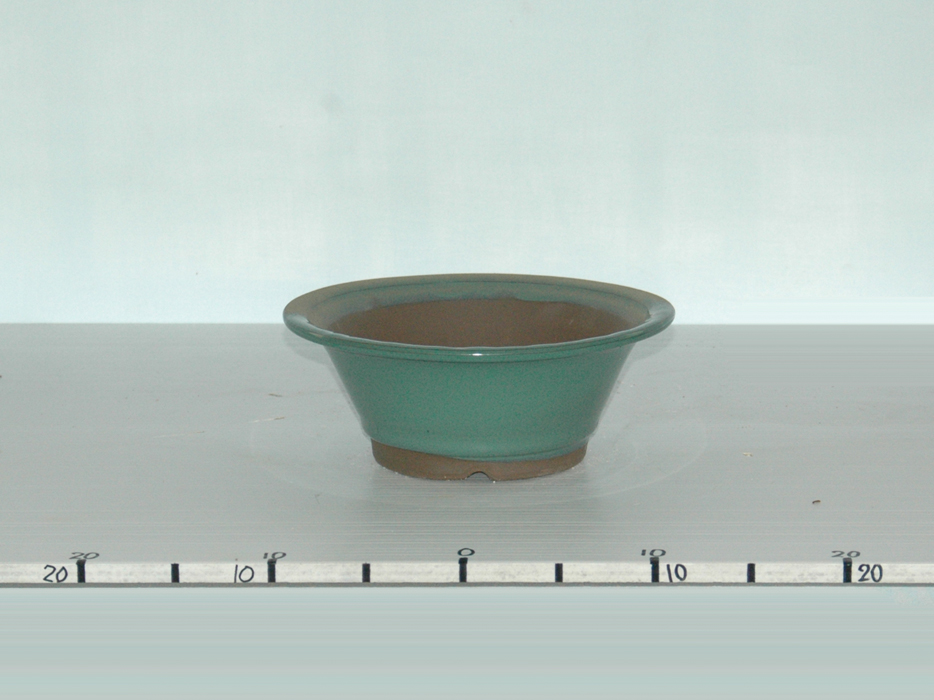 Yokkaichi Bonsai Pot W22cm Green