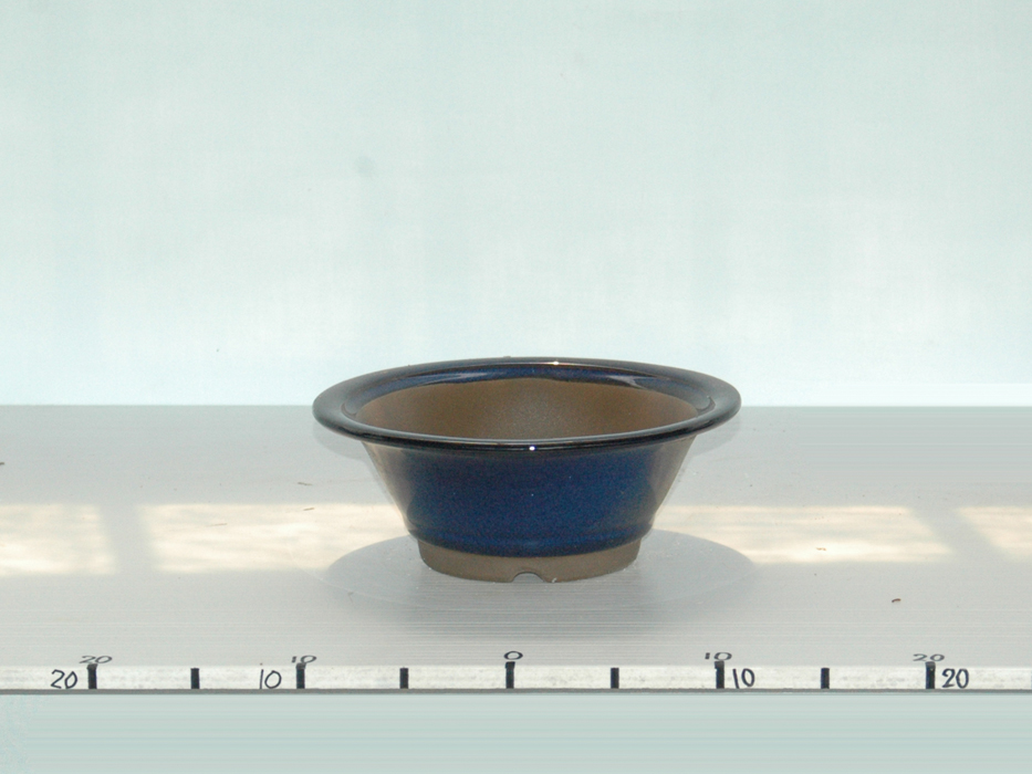 Yokkaichi Bonsai Pot W22cm Navy