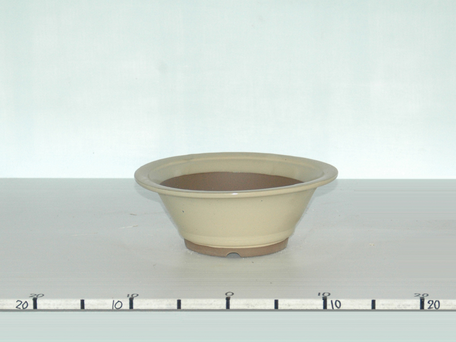 Yokkaichi Bonsai Pot W22cm White