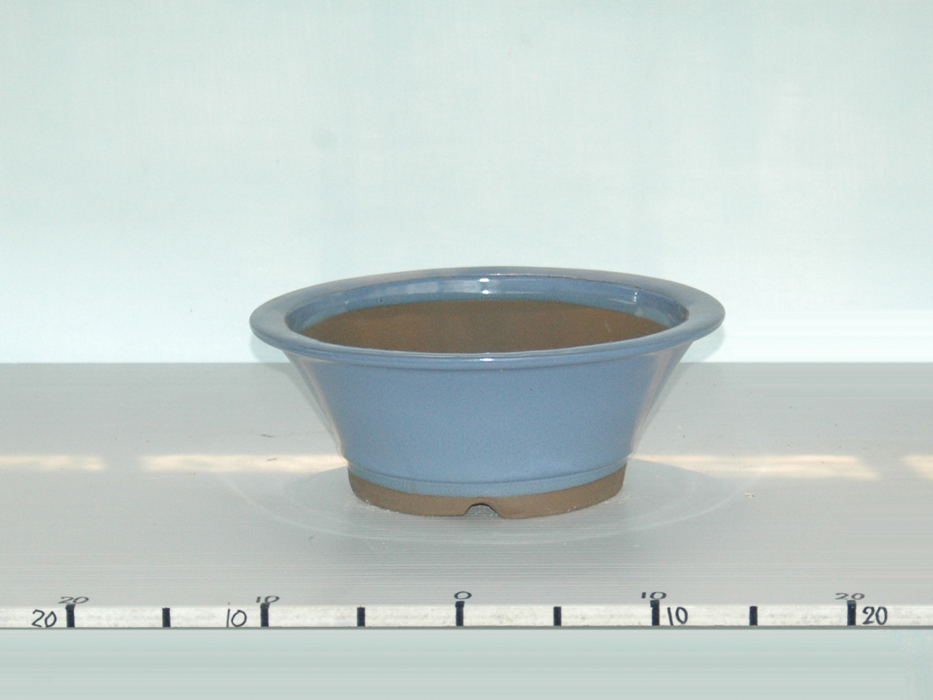 Yokkaichi Bonsai Pot W26cm Blue