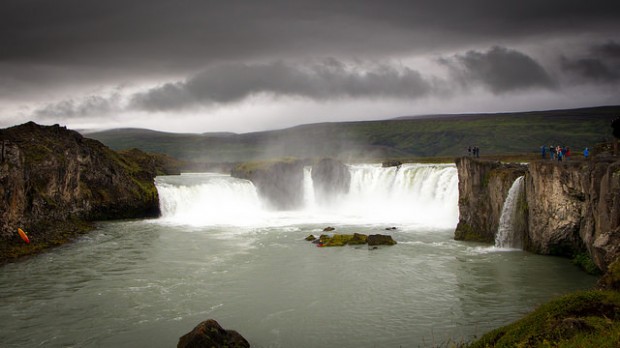 Meet the spectacular Godafoss waterfall in Iceland