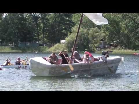 Cardboard Battleship Sunk!  How To Make &amp; Do Everything!