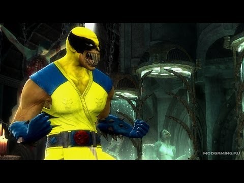 The Wolverine in Mortal Kombat 9 [Skin Mod]