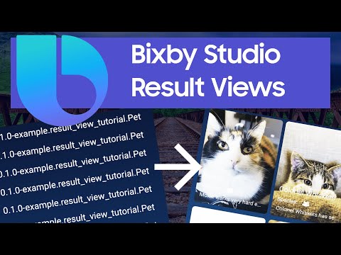 Bixby Result View Tutorial