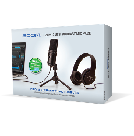 ZUM-2 USB Podcast Mic Pack