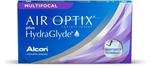 Air Optix plus HydraGlyde Multifocal (3 čočky)