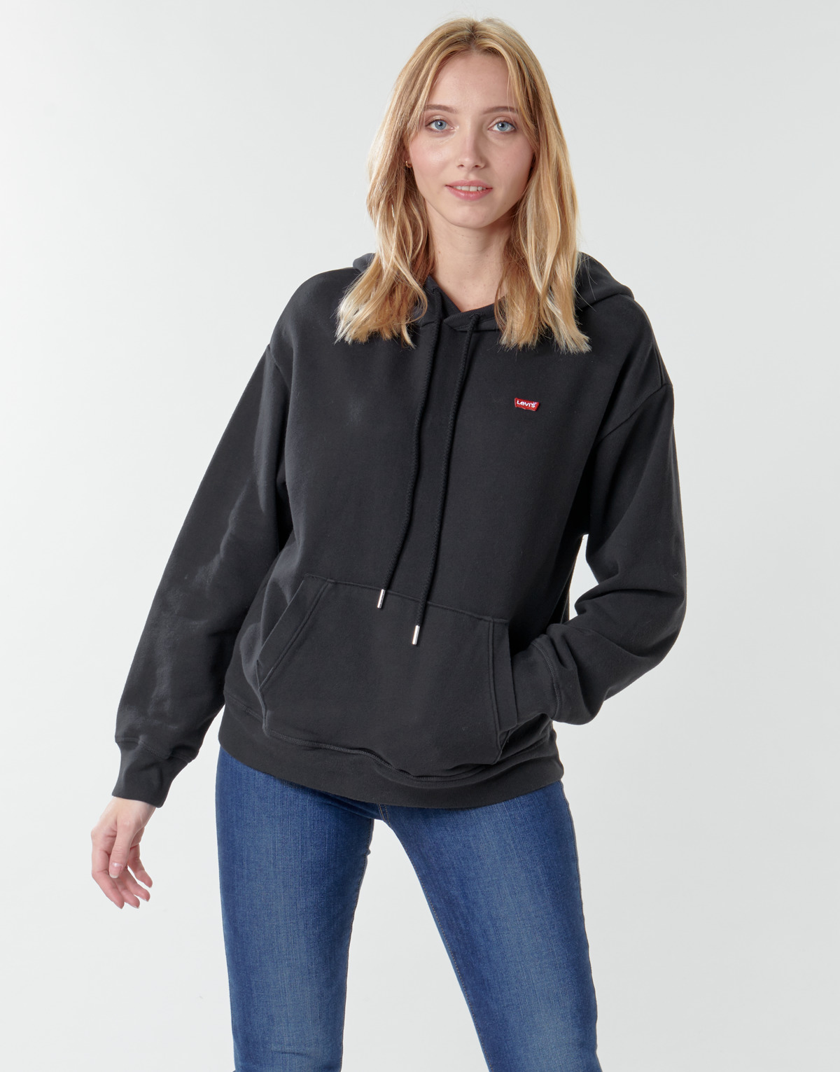 Textil Ženy Mikiny Levi's STANDARD HOODIE Černá