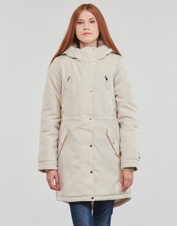 Textil Ženy Parky Vero Moda VMTRACK AW23 PARKA COAT Béžová