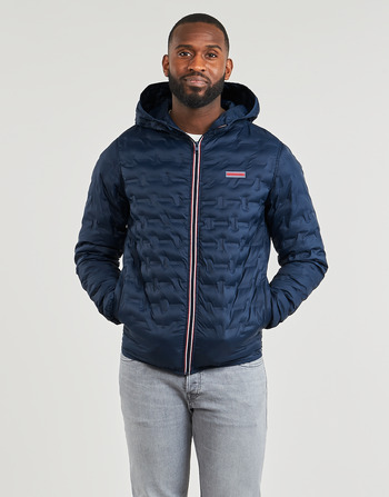 Textil Muži Prošívané bundy Jack & Jones JJOZZY QUILTED JACKET Tmavě modrá