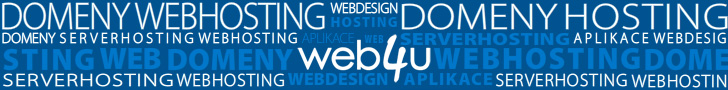 Web4U - domény, webhosting, servery