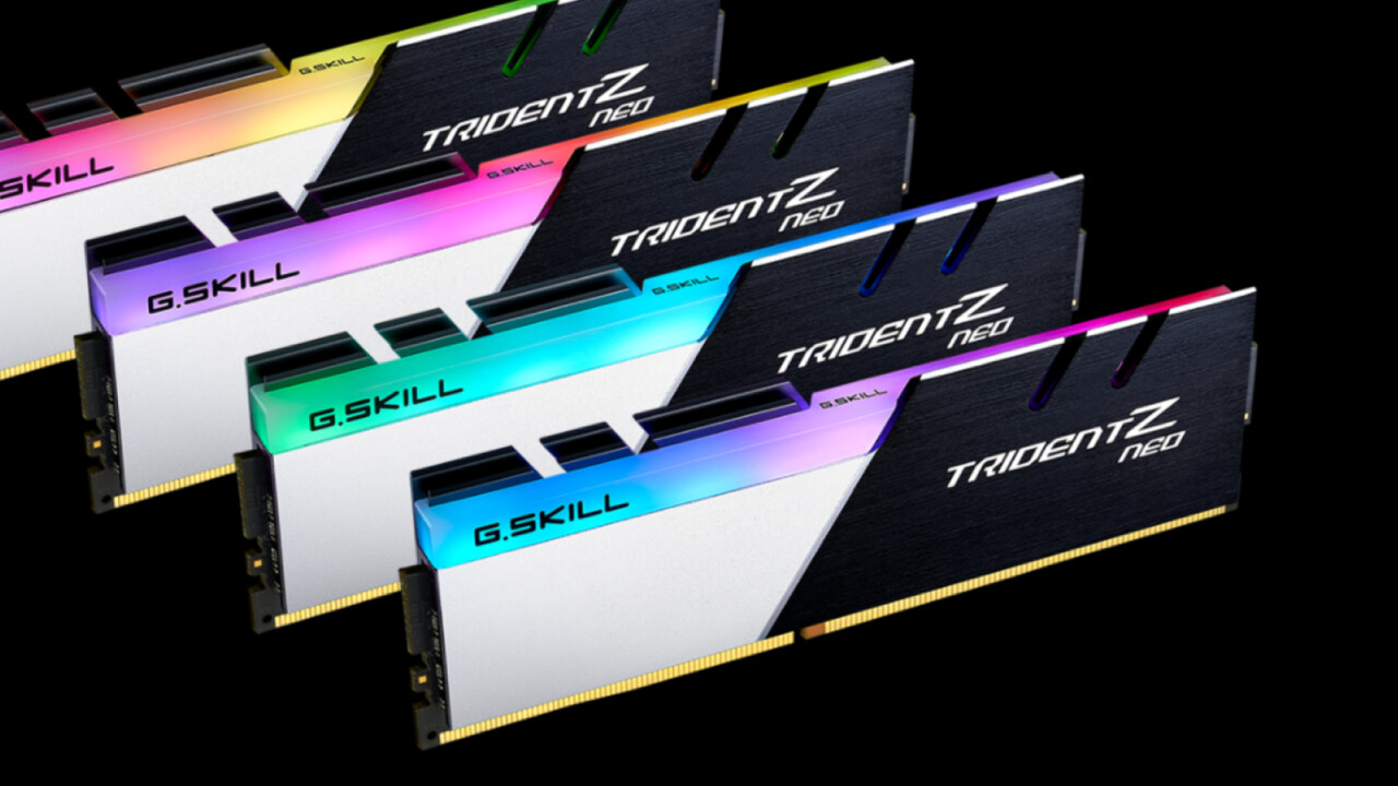 Trident Z Neo: G.Skill legt für Vermeer DDR4-Kits mit 64 GB und 32 GB auf