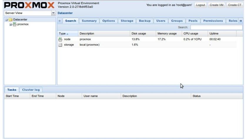 Proxmox - Administration