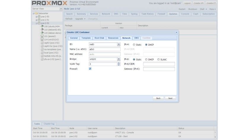 Proxmox VE 4.0: