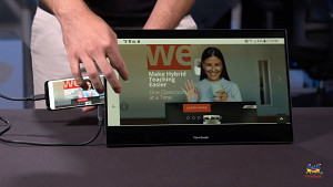 Viewsonic Tragbares Touchdisplay für Smartphone (Herstellervideo)