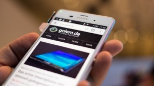 Golem.de auf dem Sony Xperia Z3 (Bild: Michael Wieczorek/Golem.de), Sony