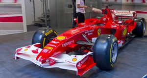 Formel-1-Rennwagen von Ferrari: Bei einem Sieg läuten in Maranello die Kirchenglocken (Foto: Werner Pluta/Golem.de), Ferrari