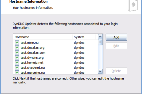 DynDNS Updater
