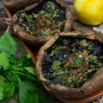 Tapas – gebackene Portobello Champignons