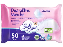 SoftStar Feuchtes Toilettenpapier ultra Weich Sensitiv