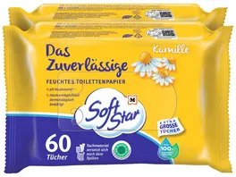 SoftStar feuchtes Toilettenpapier Kamille