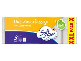 SoftStar Toilettenpapier Das Zuverlaessige