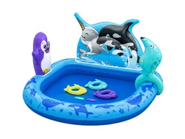 Bestway Wasserspielcenter Polar Pals 134 x 131 x 73 cm