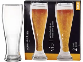 Ritzenhoff Breker Weizenbierglas Vio 2er Set