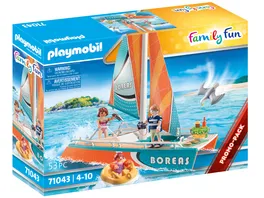 PLAYMOBIL 71043 Family Fun Katamaran