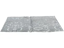 Trixie Hunde Kuehlmatte Soft grau XL 90x60cm