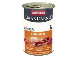 ANIMONDA Hundenassfutter GranCarno Junior Rind Huhn