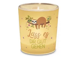 Geschenk fuer Dich Licht Faultier Lass es dir gut gehen