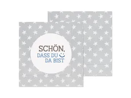 Geschenk fuer Dich Serviette Schoen dass du da bist