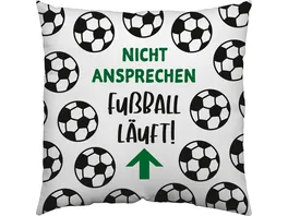 GRUSS CO BW Kissen M FUSSBALL