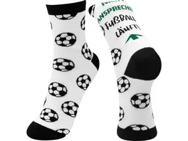 Gruss Co Zaubersocken Nicht ansprechen Fussball laeuft