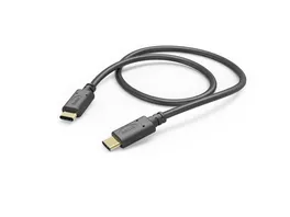 Hama Ladekabel USB C USB C 1 5 m Schwarz