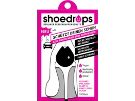 Shoedrops Fersenkappenschutz schwarz