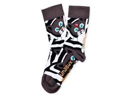 Unabux Unisex Socken Paralising Cat