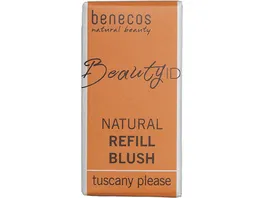 benecos natural beauty Blush Refill Tuscany Please