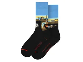 MuseARTa Unisex Socken Salvador Dali Die Bestaendigkeit der Erinnerung