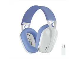 Logitech G435 Gaming Headset weiss Wireless