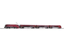 PIKO H0 58131 Zugset Railjet Rh 1216 3 Wagen OeBB Gleichstrom