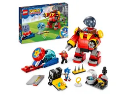 LEGO Sonic the Hedgehog 76993 Sonic vs Dr Eggmans Death Egg Robot Set