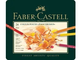 FABER CASTELL Buntstifte Polychromos 24er Metalletui